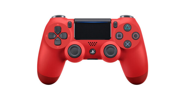 Sony DualShock 4 V2 Rot Bluetooth/USB Gamepad Analog / Digital PlayStation 4