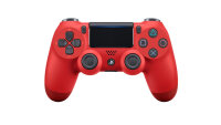 Sony DualShock 4 V2 Rot Bluetooth/USB Gamepad Analog /...