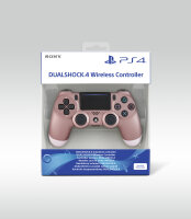 Sony DualShock 4 Roségold Bluetooth Gamepad Analog...