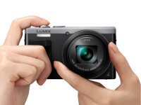 Panasonic Lumix DMC-TZ81 1/2.33" Kompaktkamera 18,1 MP MOS 4896 x 3672 Pixel Schwarz, Silber