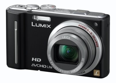 Panasonic Lumix DMC-TZ10 1/2.33" Kompaktkamera 12,1 MP CCD 4000 x 3000 Pixel Schwarz