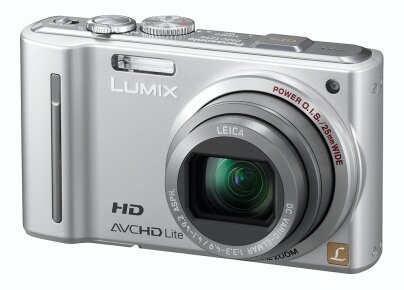 Panasonic Lumix DMC-TZ10 1/2.33" Kompaktkamera 12,1 MP CCD 4000 x 3000 Pixel Silber
