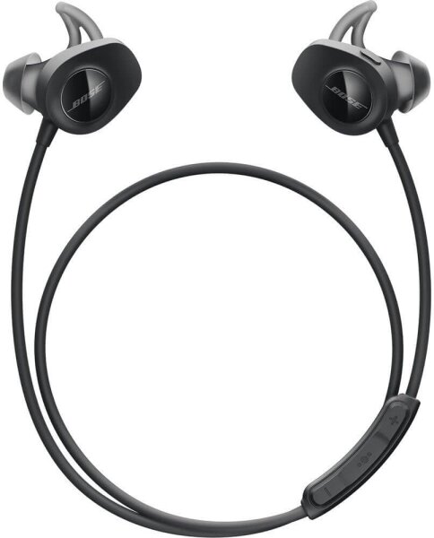 Bose SoundSport, kabellose Sport-Earbuds, (schweißresistente Bluetooth-Kopfhörer zum Joggen), Schwarz, Höhe: 2.86 cmBreite: 2.54 cmTiefe: 2.86 cm Black Kopfhörer