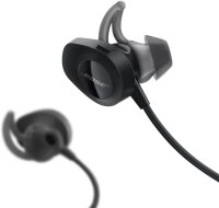 Bose SoundSport, kabellose Sport-Earbuds, (schweißresistente Bluetooth-Kopfhörer zum Joggen), Schwarz, Höhe: 2.86 cmBreite: 2.54 cmTiefe: 2.86 cm Black Kopfhörer