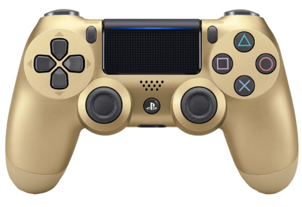 Sony DualShock 4 Gold USB Gamepad Analog / Digital PlayStation 4