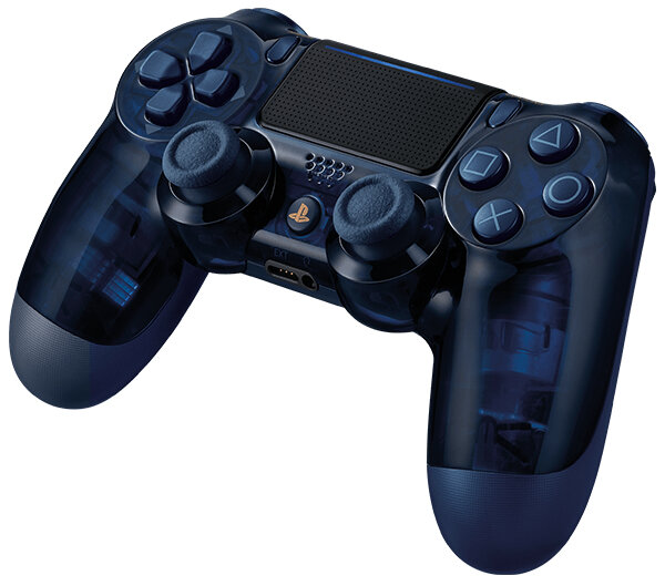 Sony 500 Million Limited Edition Dualshock 4 Blau Bluetooth Gamepad Analog / Digital PlayStation 4