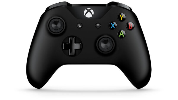 Microsoft Xbox Wireless Controller Schwarz Bluetooth Gamepad PC, Xbox One, Xbox One S, Xbox One X