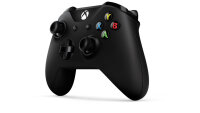 Microsoft Xbox Wireless Controller Schwarz Bluetooth Gamepad PC, Xbox One, Xbox One S, Xbox One X