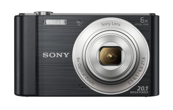 Sony Cyber-shot DSC-W810 1/2.3" Kompaktkamera 20,1 MP CCD 5152 x 3864 Pixel Schwarz