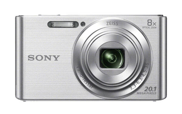 Sony Cyber-shot DSC-W830 1/2.3" Kompaktkamera 20,1 MP CCD 5152 x 3864 Pixel Silber