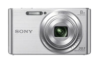Sony Cyber-shot DSC-W830 1/2.3" Kompaktkamera 20,1 MP CCD 5152 x 3864 Pixel Silber