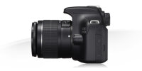 Canon EOS 1100D + EF-S 18-55mm 1/2.33" SLR-Kamera-Set 12,2 MP CMOS 4272 x 2848 Pixel Schwarz
