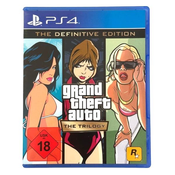 Grand Theft Auto: The Trilogy - The Definitive Edition (PS4, 2021) BLITZVERSAND