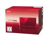 Nintendo 3DS - Konsole, metallic rot