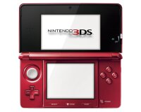Nintendo 3DS - Konsole, metallic rot