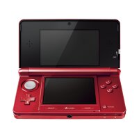 Nintendo 3DS - Konsole, metallic rot