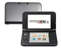 Nintendo 3DS XL Silber/Schwarz