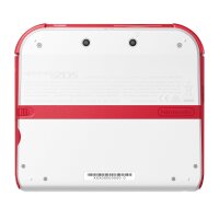 Nintendo 2DS - Konsole, rot/weiß