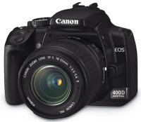 Canon EOS 400D + EF-S 18-55mm SLR-Kamera-Set 10,1 MP CMOS 3888 x 2592 Pixel Schwarz