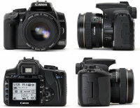 Canon EOS 400D + EF-S 18-55mm SLR-Kamera-Set 10,1 MP CMOS 3888 x 2592 Pixel Schwarz