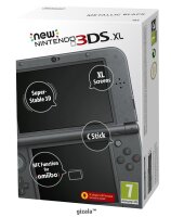 New Nintendo 3DS XL metallic schwarz