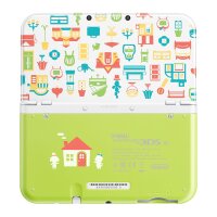 New Nintendo 3DS XL - Konsole (Special Edition) + Animal Crossing: Happy Home Designer (vorinstalliert) Animal Crossing: Happy Home Designer SE