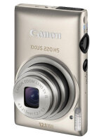 Canon Digital IXUS 220 HS 1/2.3" Kompaktkamera 12,1 MP CMOS 4000 x 3000 Pixel Silber