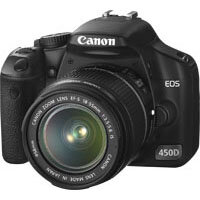 Canon EOS 450D + EF-S 18-55mm 12,2 MP CMOS 4272 x 2848 Pixel Schwarz