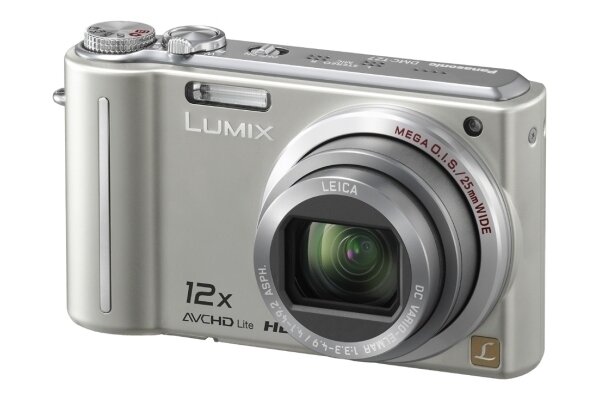 Panasonic Lumix DMC-TZ7 1/2.33" 10,1 MP CCD 3648 x 2736 Pixel Silber
