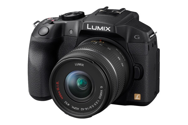 Panasonic Lumix DMC-G6K + G VARIO 14-42mm MILC 18,05 MP Live MOS 4608 x 3456 Pixel Schwarz