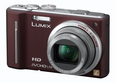 Panasonic Lumix DMC-TZ10 1/2.33" Kompaktkamera 12,1 MP CCD 4000 x 3000 Pixel Braun