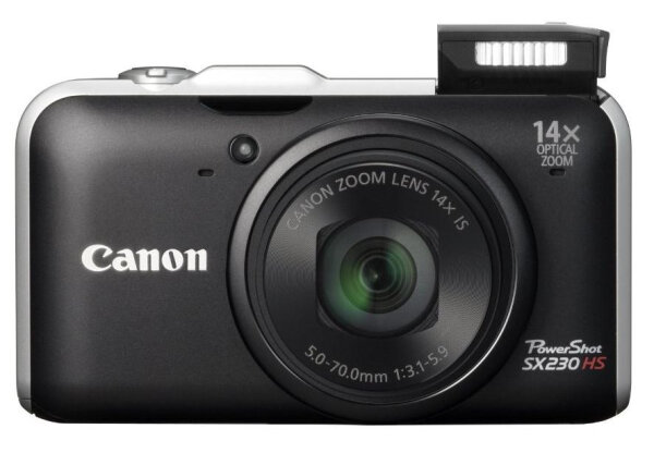 Canon PowerShot SX230 HS 1/2.3" Kompaktkamera 12,1 MP CMOS 4000 x 3000 Pixel Schwarz