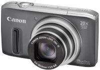 Canon PowerShot SX260 HS 1/2.3" Kompaktkamera 12,1 MP CMOS 4000 x 3000 Pixel Grau