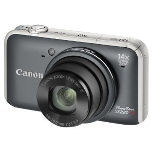 Canon PowerShot SX220 HS 1/2.3" Kompaktkamera 12,1 MP CMOS 4000 x 3000 Pixel Grau