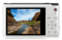 Samsung WB WB200F 1/2.3" Kompaktkamera 14,2 MP CCD 4320 x 3240 Pixel Weiß