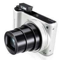 Samsung WB WB200F 1/2.3" Kompaktkamera 14,2 MP CCD 4320 x 3240 Pixel Weiß