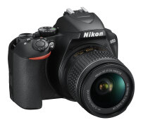 Nikon D3500 + AF-P 18-55mm VR SLR-Kamera-Set 24,2 MP CMOS 6000 x 4000 Pixel Schwarz