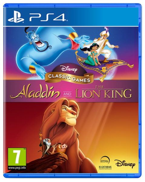 Disney Classic Games Aladdin and The Lion King (Sony PlayStation 4, 2018)