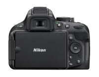 Nikon D5200 + AF-S DX NIKKOR 18-55mm SLR-Kamera-Set 24,1 MP CMOS 6000 x 4000 Pixel Schwarz