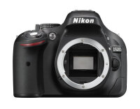 Nikon D5200 + AF-S DX NIKKOR 18-55mm SLR-Kamera-Set 24,1 MP CMOS 6000 x 4000 Pixel Schwarz
