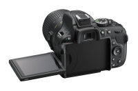 Nikon D5200 + AF-S DX NIKKOR 18-55mm SLR-Kamera-Set 24,1 MP CMOS 6000 x 4000 Pixel Schwarz