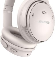 Bose QuietComfort 45 kabellose Noise-Cancelling-Bluetooth-Kopfhörer, Mikro, Weiß Einheitsgröße Weiß Ohrumschließend