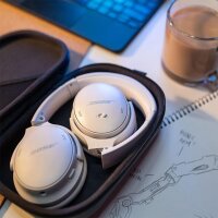 Bose QuietComfort 45 kabellose Noise-Cancelling-Bluetooth-Kopfhörer, Mikro, Weiß Einheitsgröße Weiß Ohrumschließend
