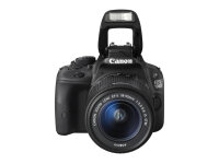 Canon EOS 100D + EF-S 18-55mm SLR-Kamera-Set 18 MP CMOS 5184 x 3456 Pixel Schwarz