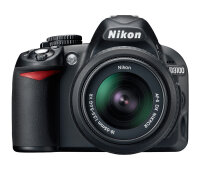 Nikon D3100 + AF-S DX NIKKOR 18-55mm + AF-S DX VR NIKKOR 55-200mm SLR-Kamera-Set 14,2 MP CMOS 4608 x 3072 Pixel Schwarz