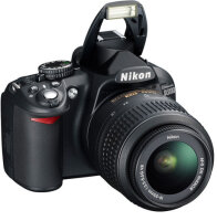 Nikon D3100 + AF-S DX NIKKOR 18-105mm VR SLR-Kamera-Set 14,2 MP CMOS 4608 x 3072 Pixel Schwarz