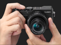 Panasonic Lumix DMC-LX100 4/3" Kompaktkamera 12,8 MP MOS 4112 x 3088 Pixel Schwarz