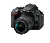 Nikon D5600 + AF-P DX 18-55mm G VR SLR-Kamera-Set 24,2 MP CMOS 6000 x 4000 Pixel Schwarz