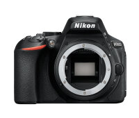 Nikon D5600 + AF-P DX 18-55mm G VR SLR-Kamera-Set 24,2 MP CMOS 6000 x 4000 Pixel Schwarz