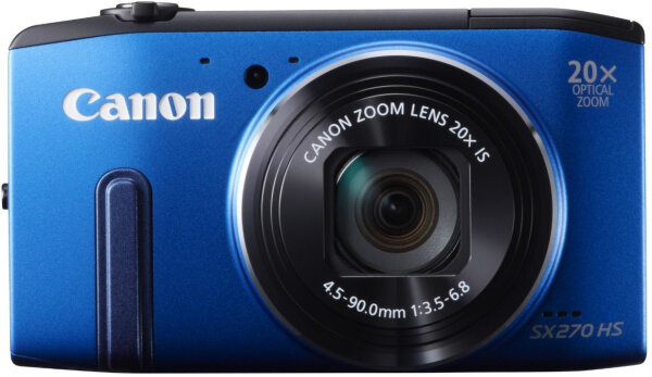 Canon PowerShot SX270 HS 1/2.3" Compact camera 12.1 MP CMOS 4000 x 3000 pixels Blue
